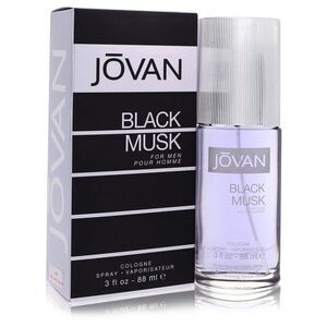 Jovan Black Musk Cologne Spray Men Musk Brown